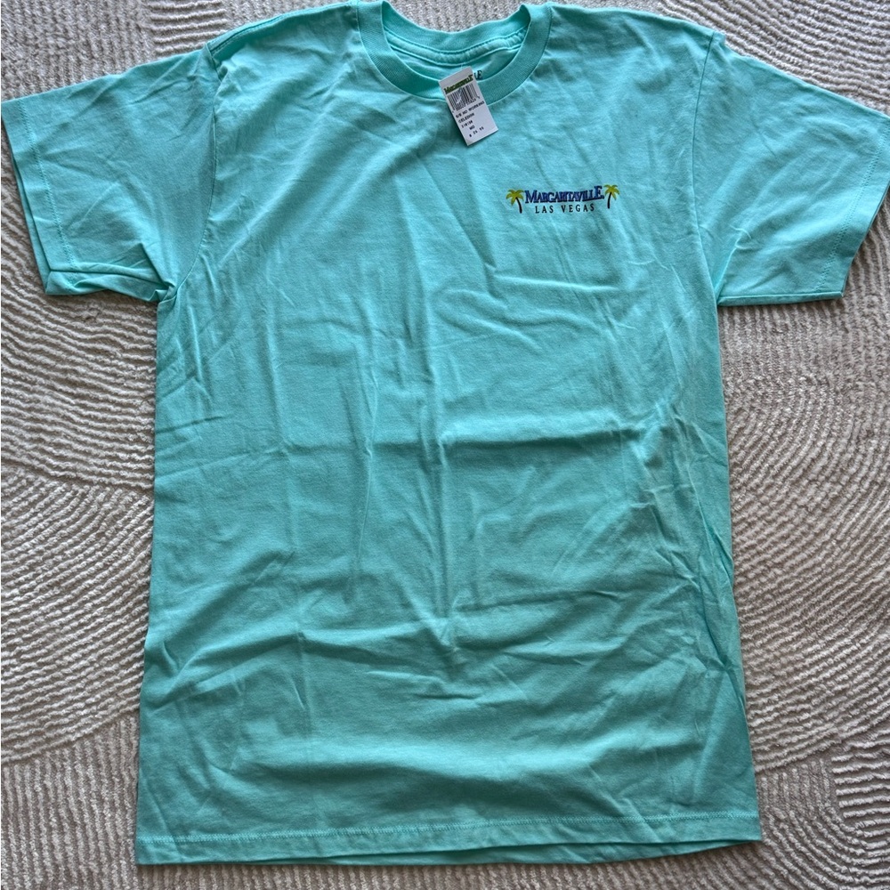 NEW WITH TAG Margaritaville Las Vegas Aqua Medium T-Shirt